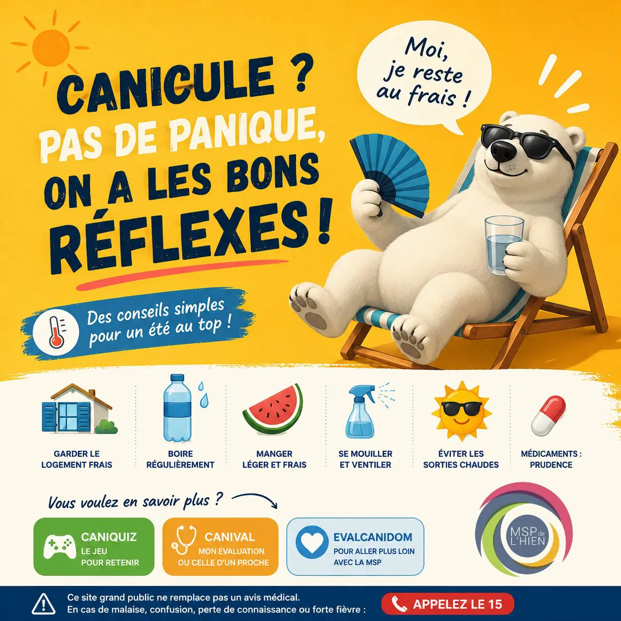 CaniQuiz - Prévention Canicule